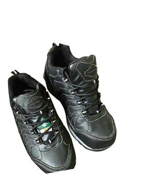 CSA Green Triangle Steel Toe Safety Work Shoes Black Size 5 Unisex